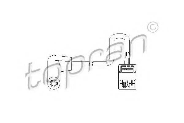 TOPRAN 721691 Датчик частоти обертання, керування двигуном