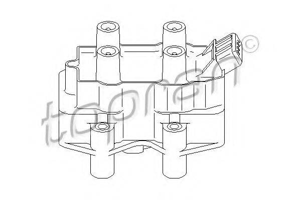 TOPRAN 720307 Котушка запалювання