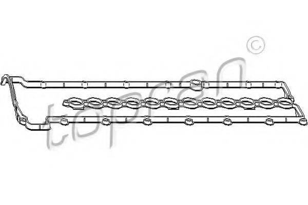 TOPRAN 501254 Прокладка, кришка головки циліндра