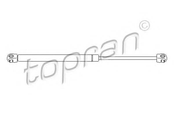 TOPRAN 722579 Газова пружина, кришка багажника