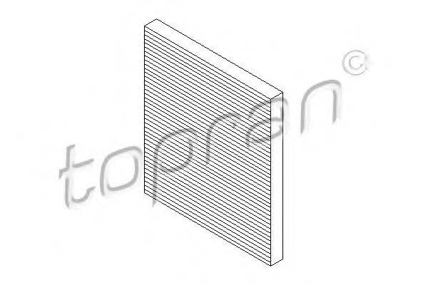 TOPRAN 303997 Фільтр, повітря у внутрішньому просторі