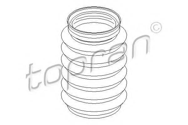 TOPRAN 501786 Захисний ковпак / пильник, амортизатор