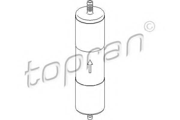 TOPRAN 113153 Паливний фільтр