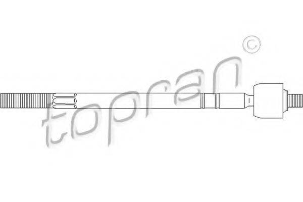 TOPRAN 722440 Осьовий шарнір, рульова тяга
