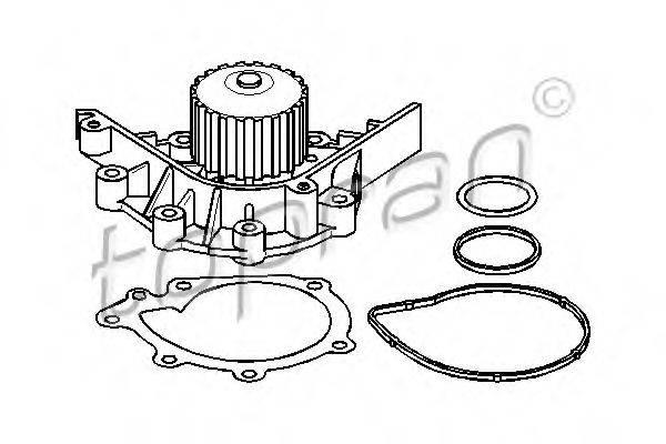 TOPRAN 720168 Водяний насос