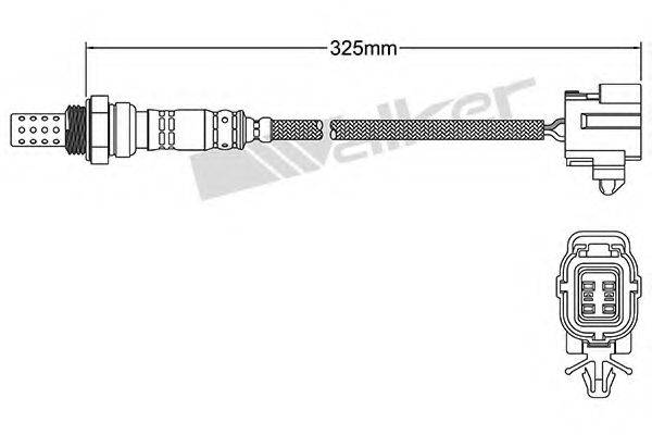 WALKER PRODUCTS 25024629 Лямбда-зонд