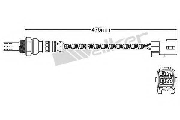 WALKER PRODUCTS 25024687 Лямбда-зонд