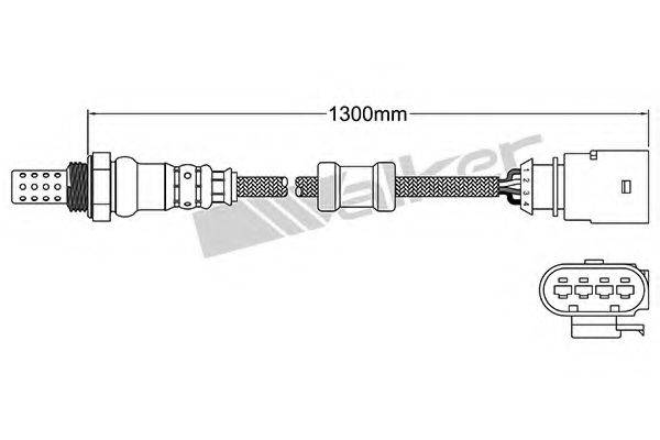 WALKER PRODUCTS 25024717 Лямбда-зонд