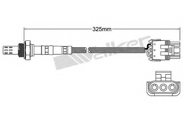 WALKER PRODUCTS 25023005 Лямбда-зонд