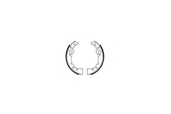 E.T.F. 090019 Комплект гальмівних колодок