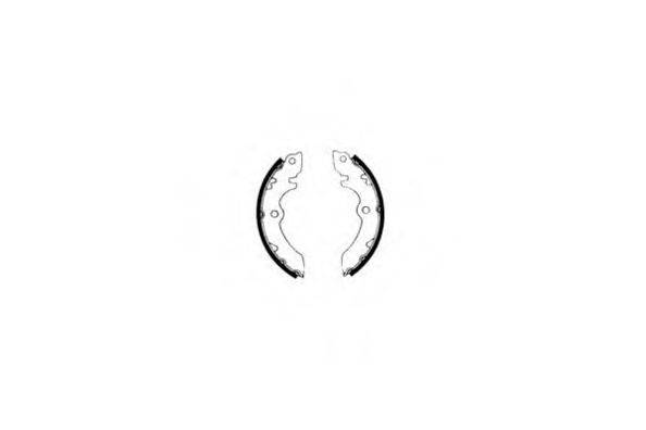 E.T.F. 090355 Комплект гальмівних колодок