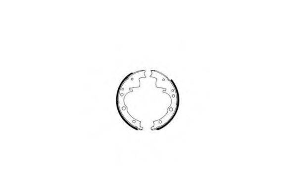 E.T.F. 090407 Комплект гальмівних колодок