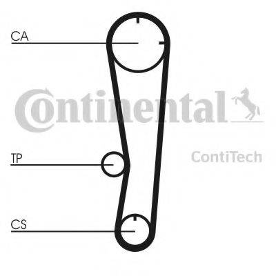 CONTITECH CT602 Ремінь ГРМ