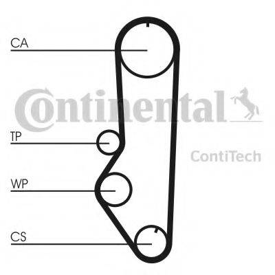 CONTITECH CT688 Ремінь ГРМ