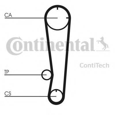 CONTITECH CT738 Ремінь ГРМ