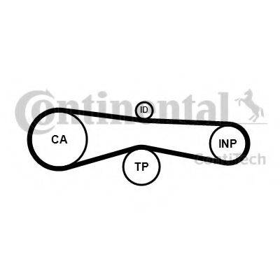 CONTITECH CT1131K1 Комплект ременя ГРМ