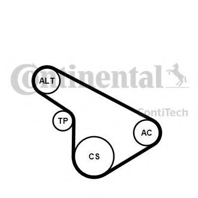 CONTITECH 5PK1212K1 Полікліновий ремінний комплект