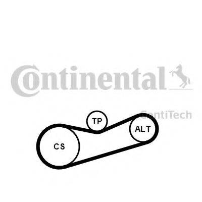 CONTITECH 6PK1180K2 Полікліновий ремінний комплект