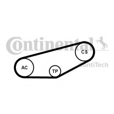 CONTITECH 4PK855K1 Полікліновий ремінний комплект