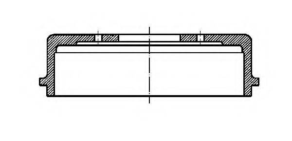 CIFAM 700284 Гальмівний барабан