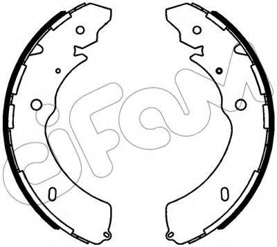 CIFAM 153572 Комплект гальмівних колодок