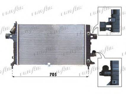 FRIGAIR 01073116 Радіатор, охолодження двигуна