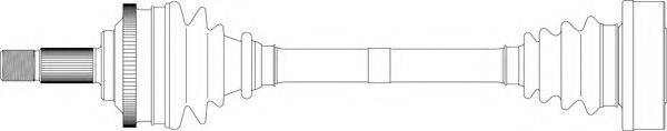 GENERAL RICAMBI AR3033 Приводний вал