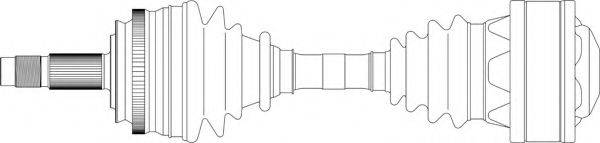 GENERAL RICAMBI FI3169 Приводний вал