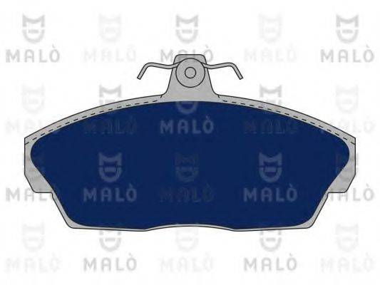 MALO 1050690 Комплект гальмівних колодок, дискове гальмо