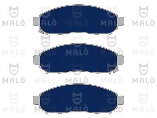 MALO 1050902 Комплект гальмівних колодок, дискове гальмо