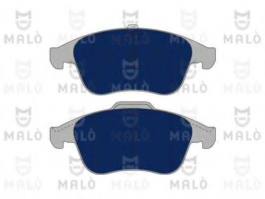 MALO 1050991 Комплект гальмівних колодок, дискове гальмо