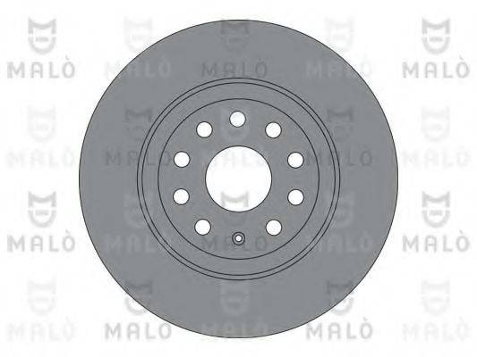 MALO 1110224 гальмівний диск