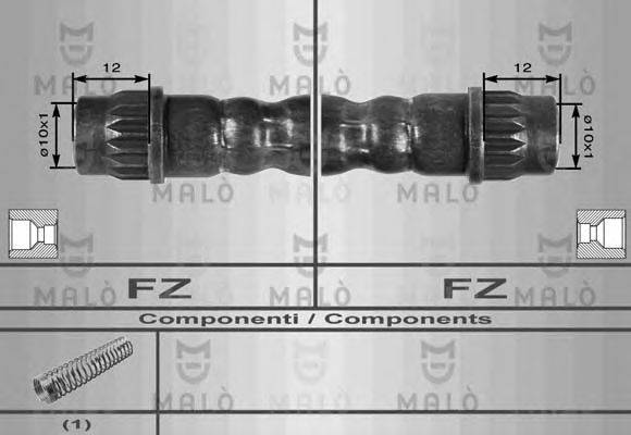 MALO 8535 Гальмівний шланг