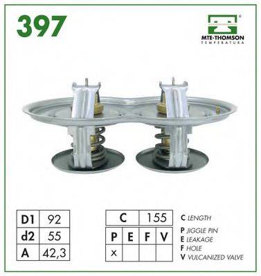 MTE-THOMSON 39780 Термостат, охолоджуюча рідина