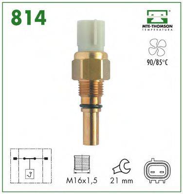 MTE-THOMSON 814 Термивимикач, вентилятор радіатора