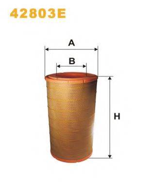 WIX FILTERS 42803E Повітряний фільтр