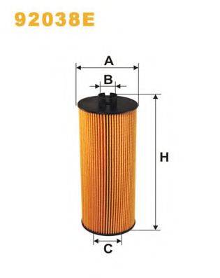 WIX FILTERS 92038E Масляний фільтр