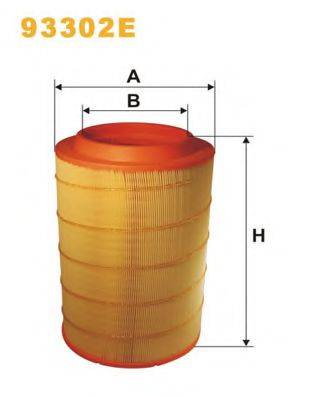 WIX FILTERS 93302E Повітряний фільтр