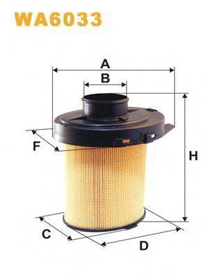 WIX FILTERS WA6033 Повітряний фільтр