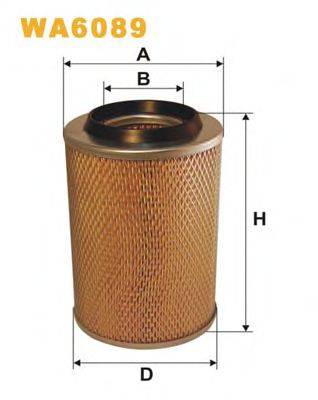 WIX FILTERS WA6089 Повітряний фільтр