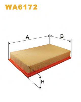 WIX FILTERS WA6172 Повітряний фільтр