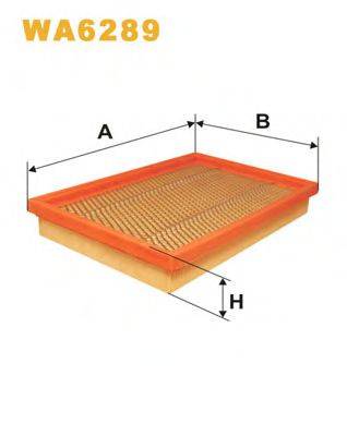 WIX FILTERS WA6289 Повітряний фільтр