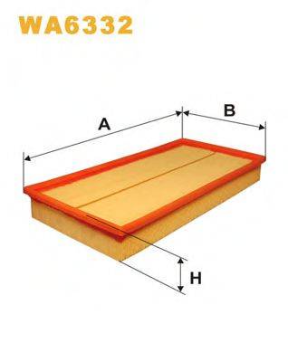 WIX FILTERS WA6332 Повітряний фільтр