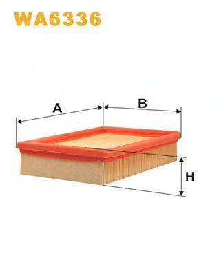 WIX FILTERS WA6336 Повітряний фільтр