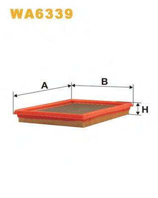 WIX FILTERS WA6339 Повітряний фільтр