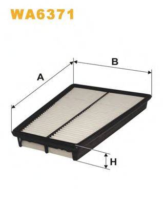 WIX FILTERS WA6371 Повітряний фільтр