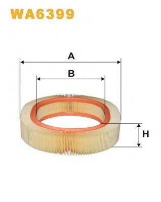 WIX FILTERS WA6399 Повітряний фільтр