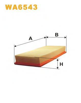WIX FILTERS WA6543 Повітряний фільтр