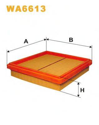 WIX FILTERS WA6613 Повітряний фільтр