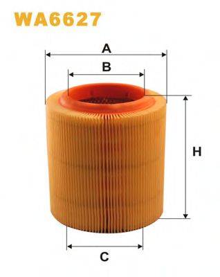 WIX FILTERS WA6627 Повітряний фільтр